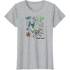 image:imageStar Wars  Scribble Ships TShirtHeather Grey