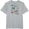 image:imageStar Wars  Scribble Ships TShirtHeather Grey