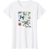 image:imageStar Wars  Scribble Ships TShirtWhite