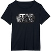 image:imageStar Wars A New Hope Darth Vader Entrance Logo Fill TShirtBlack