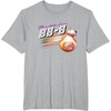 image:imageStar Wars BB8 Resistance Hero Retro 80s Style Chest Logo TShirtHeather Grey