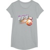 image:imageStar Wars BB8 Resistance Hero Retro 80s Style Chest Logo TShirtHeather Grey