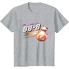 image:imageStar Wars BB8 Resistance Hero Retro 80s Style Chest Logo TShirtHeather Grey