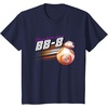 image:imageStar Wars BB8 Resistance Hero Retro 80s Style Chest Logo TShirtNavy Blue