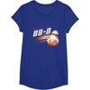 image:imageStar Wars BB8 Resistance Hero Retro 80s Style Chest Logo TShirtRoyal Blue