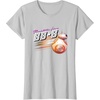 image:imageStar Wars BB8 Resistance Hero Retro 80s Style Chest Logo TShirtSilver Grey