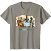 image:imageStar Wars BounTea Hunters Drinking Boba Tea With Boba Fett TShirtSlate Grey