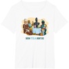 image:imageStar Wars BounTea Hunters Drinking Boba Tea With Boba Fett TShirtWhite