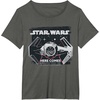 image:imageStar Wars Classic Empire TIE Fighter Here Comes Trouble TShirtAsphalt Grey