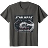 image:imageStar Wars Classic Empire TIE Fighter Here Comes Trouble TShirtAsphalt Grey