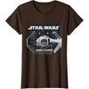 image:imageStar Wars Classic Empire TIE Fighter Here Comes Trouble TShirtBrown