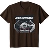 image:imageStar Wars Classic Empire TIE Fighter Here Comes Trouble TShirtBrown