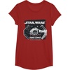 image:imageStar Wars Classic Empire TIE Fighter Here Comes Trouble TShirtCranberry Red