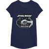 image:imageStar Wars Classic Empire TIE Fighter Here Comes Trouble TShirtNavy Blue