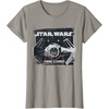 image:imageStar Wars Classic Empire TIE Fighter Here Comes Trouble TShirtSlate Grey