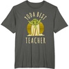 image:imageStar Wars Classic Yoda Best Teacher Jedi Vintage Chibi Yoda TShirtAsphalt Grey