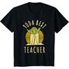 image:imageStar Wars Classic Yoda Best Teacher Jedi Vintage Chibi Yoda TShirtBlack