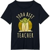 image:imageStar Wars Classic Yoda Best Teacher Jedi Vintage Chibi Yoda TShirtBlack