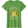 image:imageStar Wars Classic Yoda Best Teacher Jedi Vintage Chibi Yoda TShirtGrass Green
