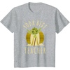 image:imageStar Wars Classic Yoda Best Teacher Jedi Vintage Chibi Yoda TShirtHeather Grey
