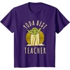 image:imageStar Wars Classic Yoda Best Teacher Jedi Vintage Chibi Yoda TShirtPurple