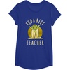 image:imageStar Wars Classic Yoda Best Teacher Jedi Vintage Chibi Yoda TShirtRoyal Blue