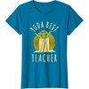 image:imageStar Wars Classic Yoda Best Teacher Jedi Vintage Chibi Yoda TShirtSapphire Blue