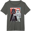 image:imageStar Wars Darth Vader and Stormtrooper It is Your Destiny TShirtAsphalt Grey