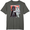 image:imageStar Wars Darth Vader and Stormtrooper It is Your Destiny TShirtAsphalt Grey