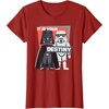 image:imageStar Wars Darth Vader and Stormtrooper It is Your Destiny TShirtCranberry Red