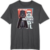 image:imageStar Wars Darth Vader and Stormtrooper It is Your Destiny TShirtDark Heather Grey