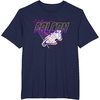 image:imageStar Wars Epic Millennium Falcon Retro 80s Style Big Poster TShirtNavy Blue