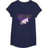 image:imageStar Wars Epic Millennium Falcon Retro 80s Style Big Poster TShirtNavy Blue