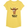 image:imageStar Wars Hang In There Ewok Hanging From Tree Branch TShirtLemon Yellow