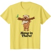 image:imageStar Wars Hang In There Ewok Hanging From Tree Branch TShirtLemon Yellow