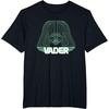 image:imageStar Wars Iconic Darth Vader Helmet Neon Line Art Portrait TShirtBlack