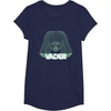 image:imageStar Wars Iconic Darth Vader Helmet Neon Line Art Portrait TShirtNavy Blue
