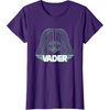 image:imageStar Wars Iconic Darth Vader Helmet Neon Line Art Portrait TShirtPurple