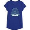 image:imageStar Wars Iconic Darth Vader Helmet Neon Line Art Portrait TShirtRoyal Blue