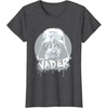 image:imageStar Wars Iconic Darth Vader Helmet Paint Big Chest Portrait TShirtDark Heather Grey