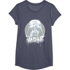 image:imageStar Wars Iconic Darth Vader Helmet Paint Big Chest Portrait TShirtHeather Blue