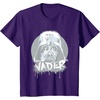image:imageStar Wars Iconic Darth Vader Helmet Paint Big Chest Portrait TShirtPurple