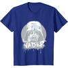 image:imageStar Wars Iconic Darth Vader Helmet Paint Big Chest Portrait TShirtRoyal Blue