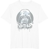 image:imageStar Wars Iconic Darth Vader Helmet Paint Big Chest Portrait TShirtWhite