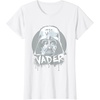 image:imageStar Wars Iconic Darth Vader Helmet Paint Big Chest Portrait TShirtWhite
