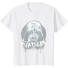 image:imageStar Wars Iconic Darth Vader Helmet Paint Big Chest Portrait TShirtWhite