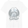 image:imageStar Wars Iconic Darth Vader Helmet Paint Big Chest Portrait TShirtWhite