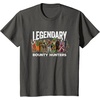 image:imageStar Wars Legendary Bounty Hunters Boba Fett IG88 Cad Bane TShirtAsphalt Grey