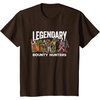 image:imageStar Wars Legendary Bounty Hunters Boba Fett IG88 Cad Bane TShirtBrown