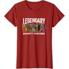 image:imageStar Wars Legendary Bounty Hunters Boba Fett IG88 Cad Bane TShirtCranberry Red